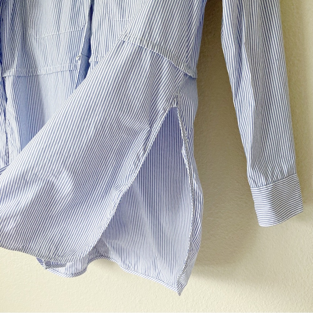 Everlane Button Down Striped Blouse - image 5